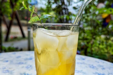 Rezept für selbstgemachte Mate-Limonade